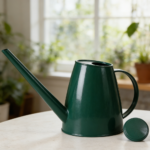 Dark Green Watering Can Removable Nozzle